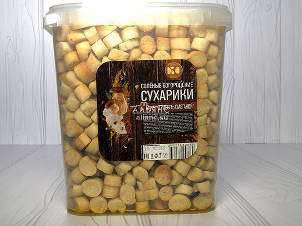 Сухарики с грибами и сметаной в Москве